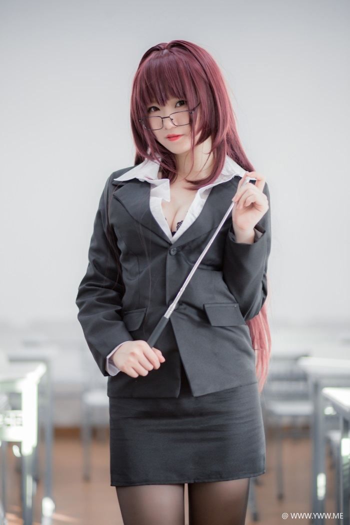 性感人气COSER Yoko宅夏Cos – 斯卡哈教师-像素点