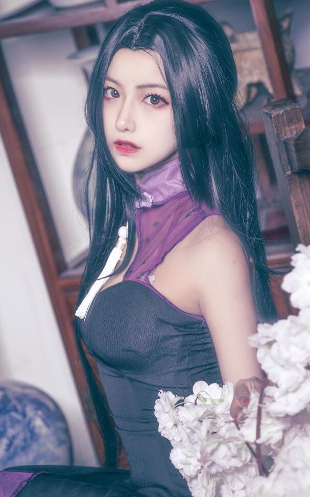 Shika小鹿鹿 万花旗袍