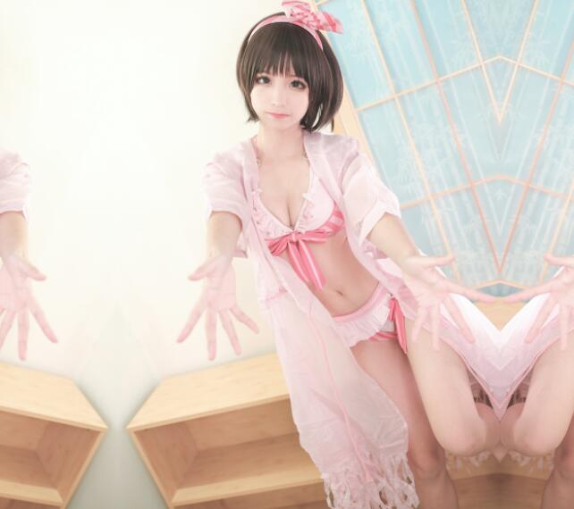 知名Coser@蠢沫沫 加藤惠泳装