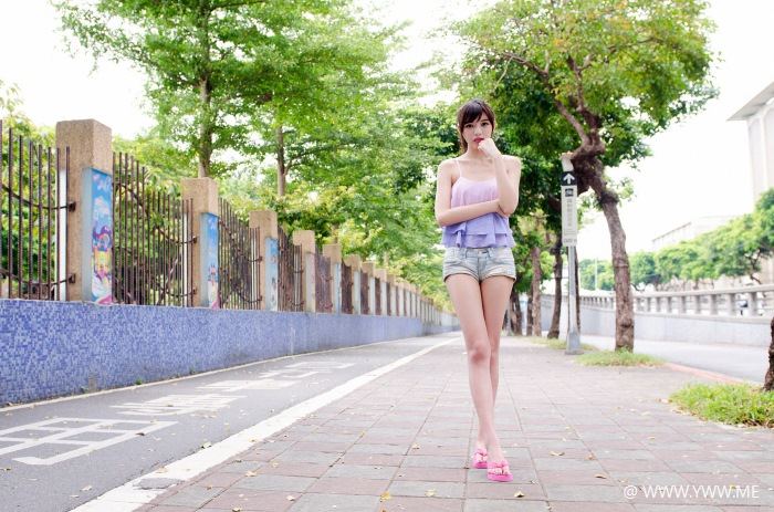 台湾美女 – KaKa 自来水博物馆-像素点