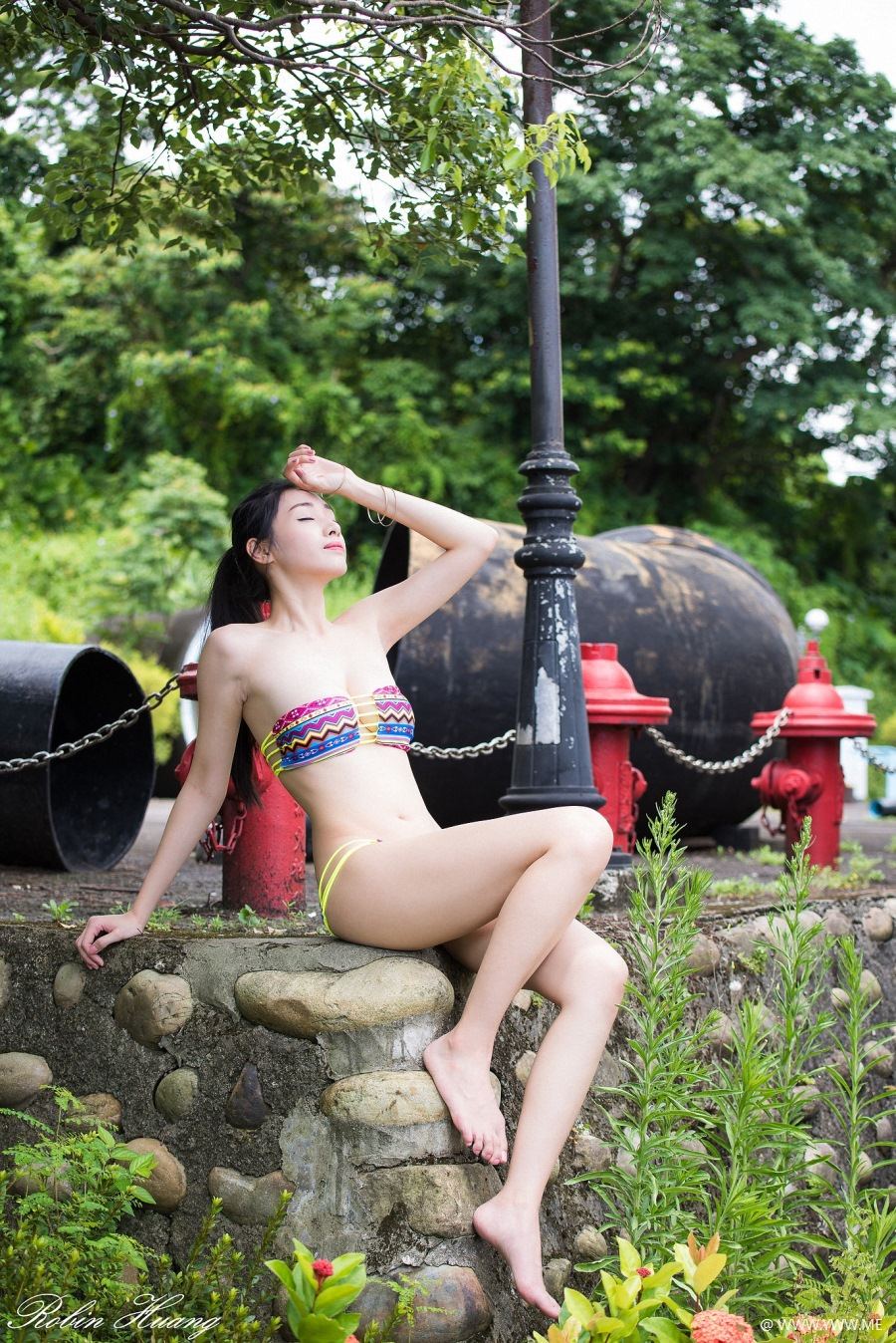 台湾美女 – 段璟乐 自来水博物馆-像素点