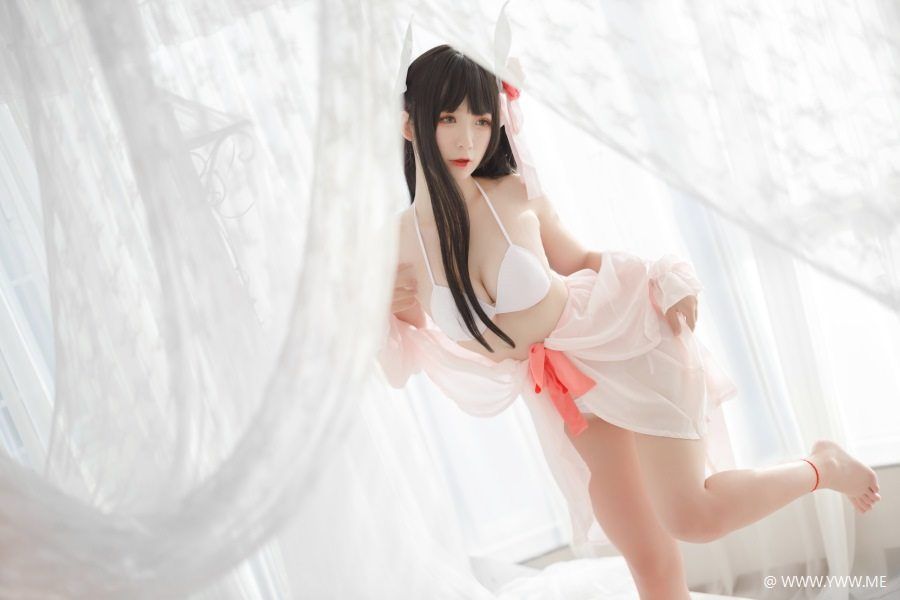 学生妹儿@樱落酱w – 比叡睡衣-像素点