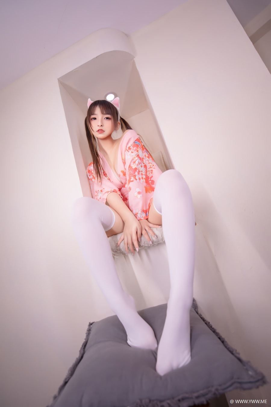 神楽坂真冬 – 《ガールズパフェ》雪糕少女-像素点