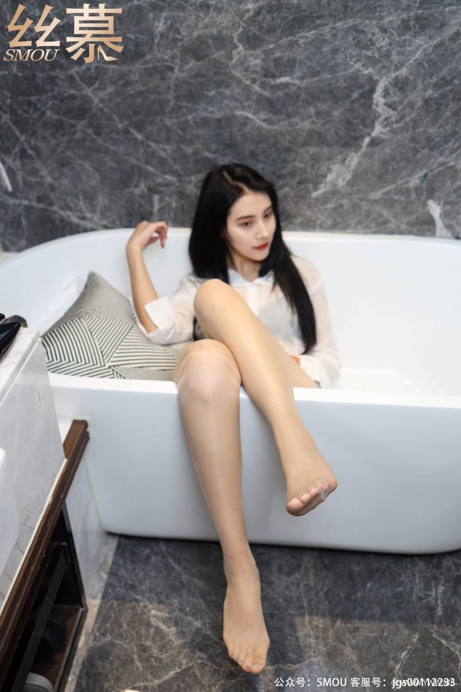 丝慕写真 SM440 天天一元 模特:露茜《露茜OL》-像素点