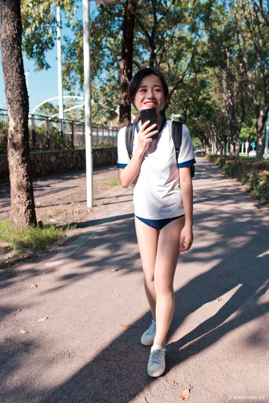 御风街拍作品 – 丝足系列-日系体操服肉丝女孩仓井优香 写真+视频-像素点