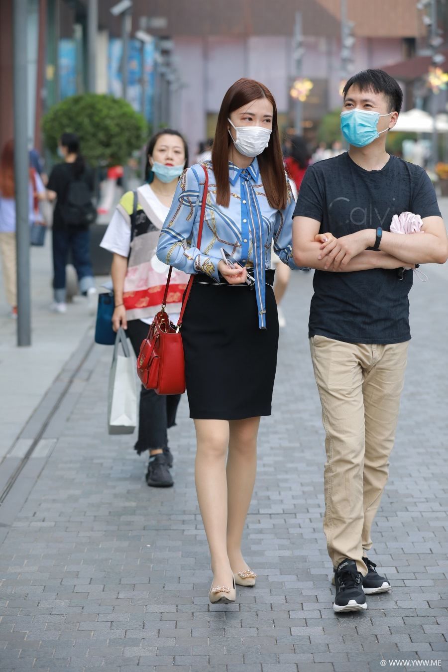 四九城嘎子街拍作品 – 肉丝女友 写真-像素点