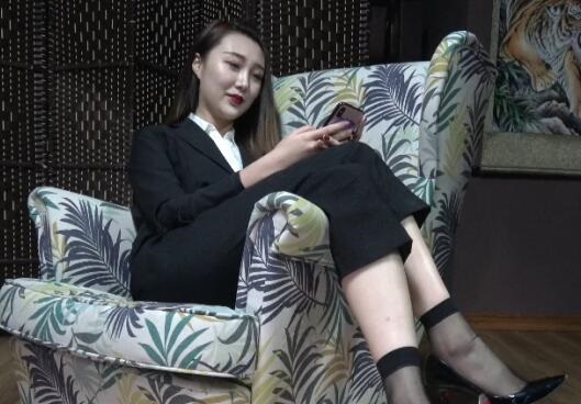 [K&M] 制服黑短丝高跟