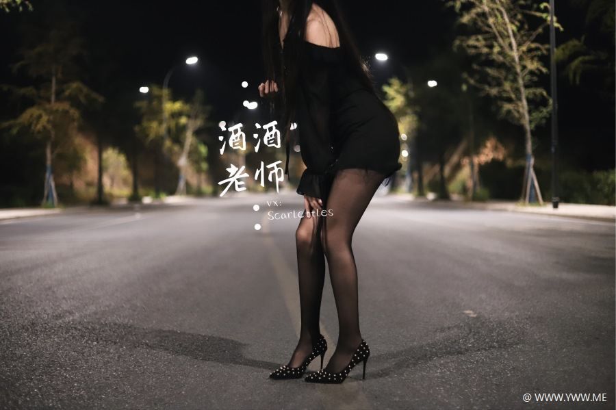 酒酒老师 016 公路的黒丝派对 6部-像素点