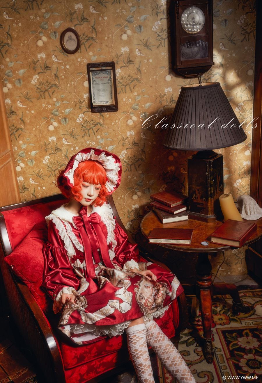 阿包也是兔娘 – lolita红裙2-像素点