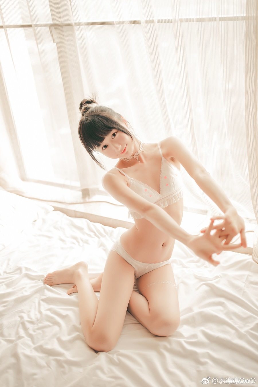 萌系小姐姐木绵绵OwO – 微博-像素点