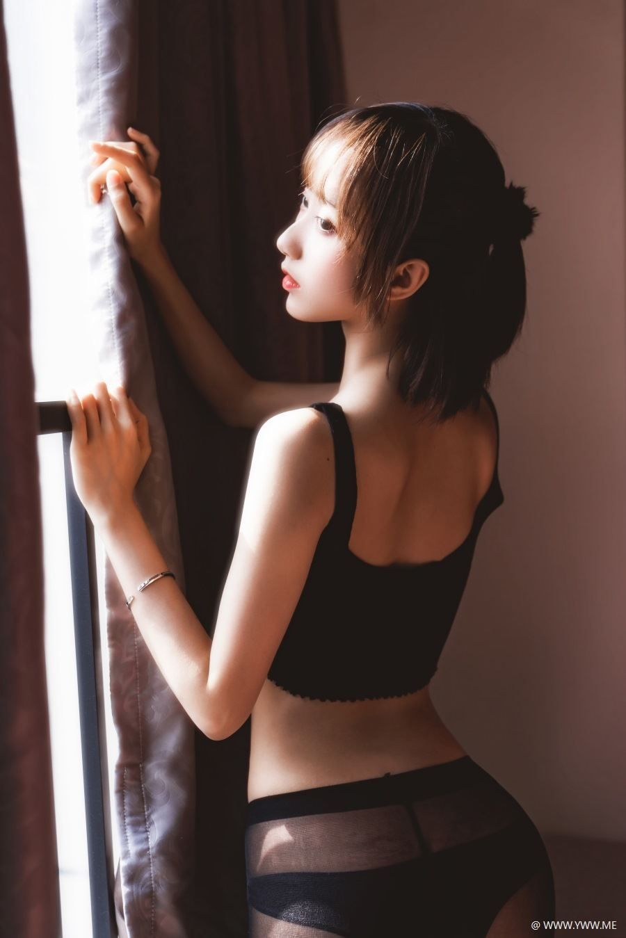 萌系小姐姐木绵绵OwO – 黑丝私房-像素点
