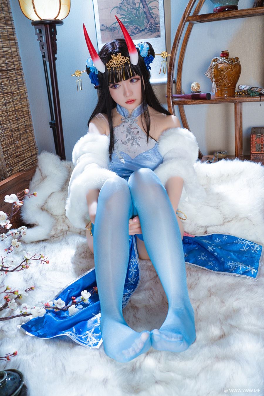 Coser小姐姐星之迟迟 VOL.099 2021年正片合集 能代-冬雪沁春-像素点