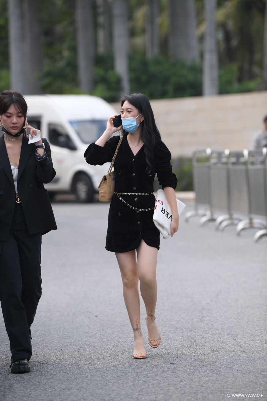 视觉冲击作品 大白腿高跟美女-像素点