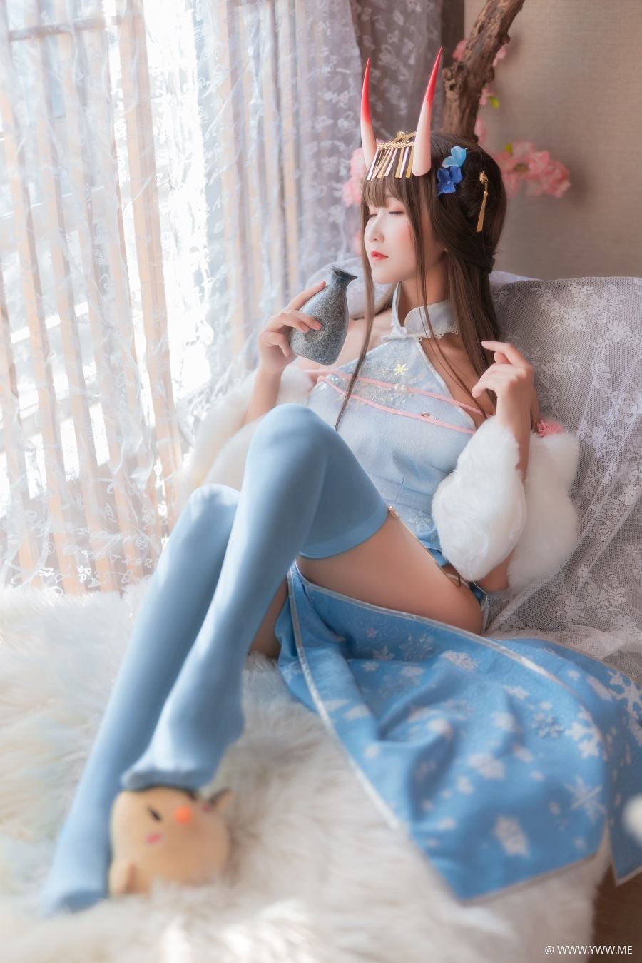 COS小妹妹@三度_69 能代 冬雪沁香-像素点
